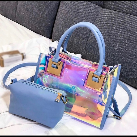 Holographic clear purse - Picture 2 of 3